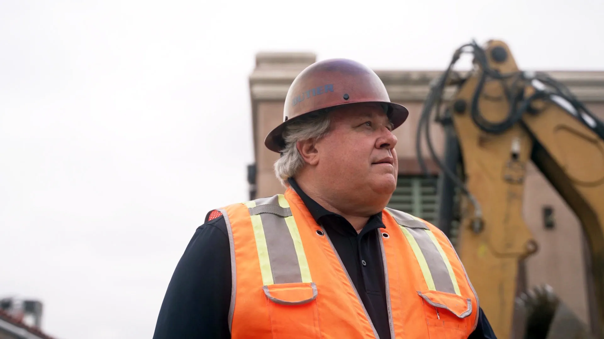 Butier engineer on site at a PFAS treatment project