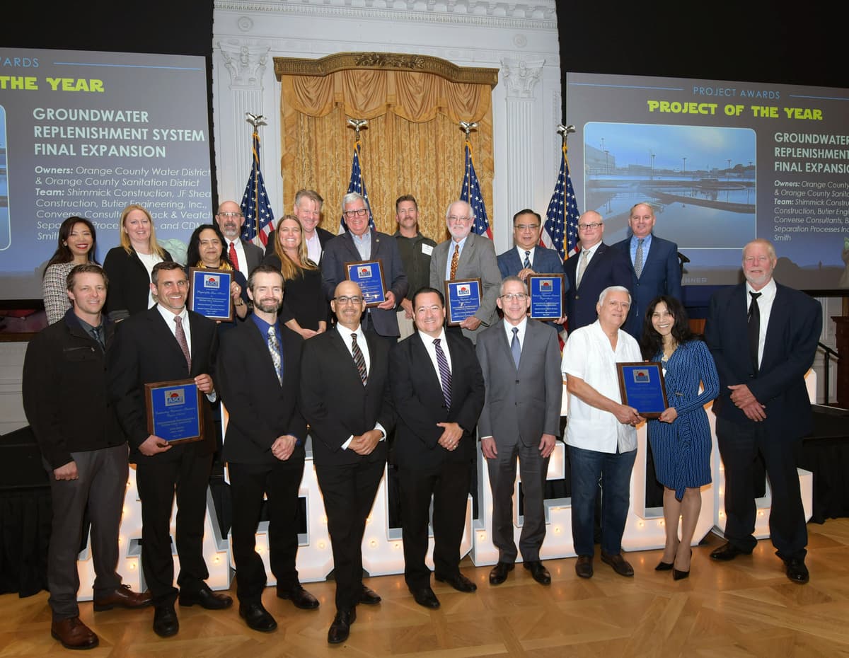 GWRS Final Expansion Receives Top Honors at ASCE Awards Ceremony