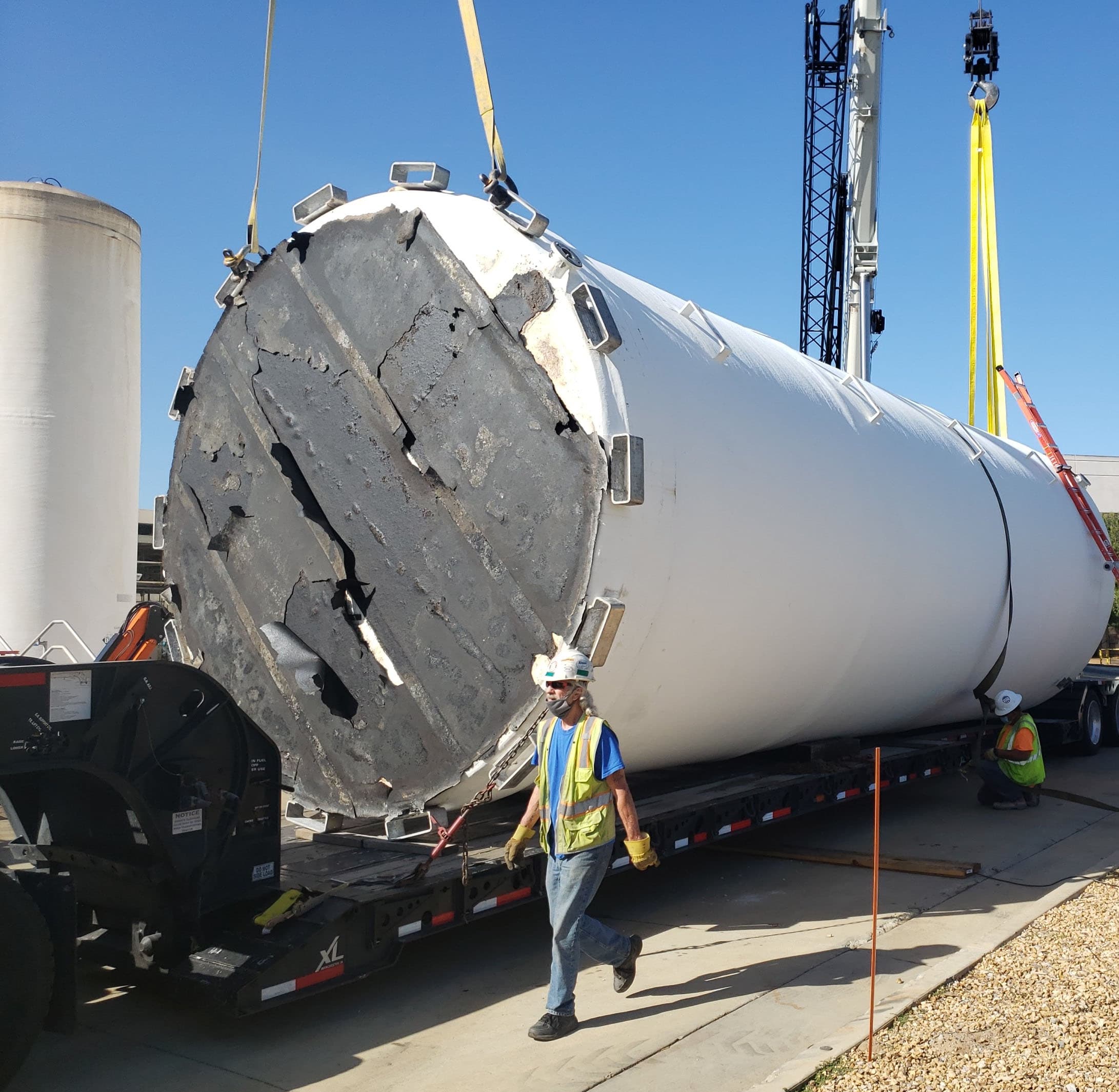 Sodium Hypochlorite Storage Tank Replacement 1