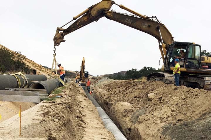 Tesoro Water Facilities—Domestic and Reclaimed Water Transmission Main and Coto de Caza Trunk Sewer Relocation 1