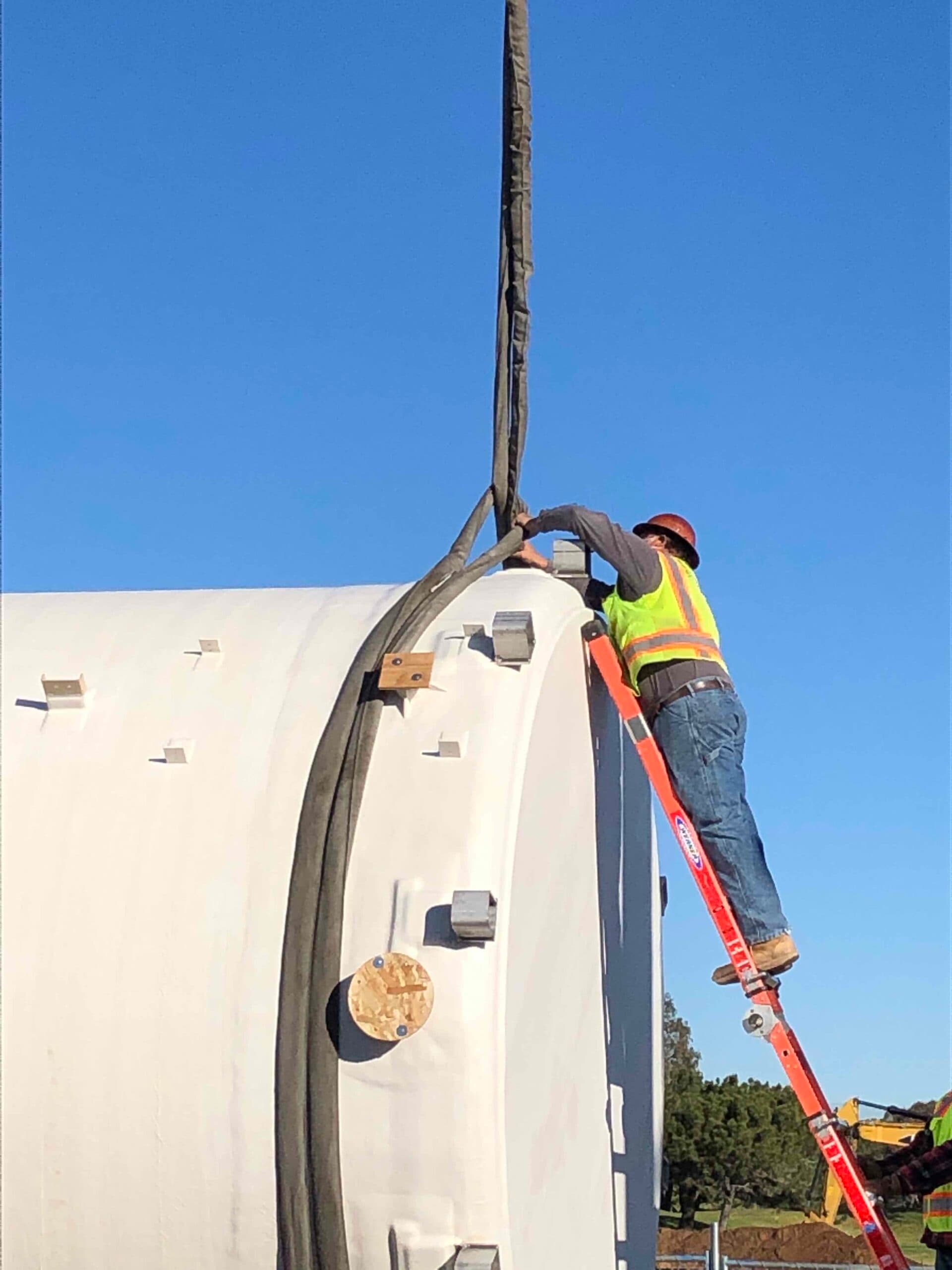 Sodium Hypochlorite Storage Tank Replacement 2