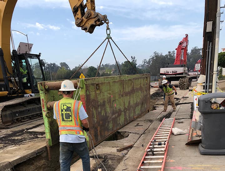 Vista Village Drive Trunk Sewer Improvement Project 1
