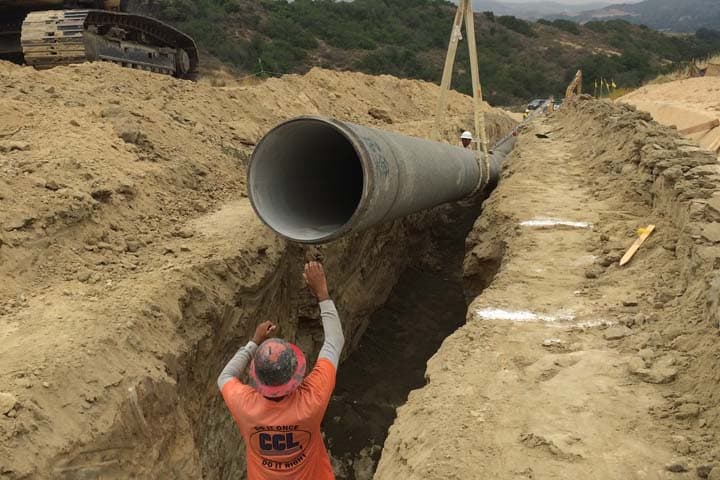 Tesoro Water Facilities—Domestic and Reclaimed Water Transmission Main and Coto de Caza Trunk Sewer Relocation 3