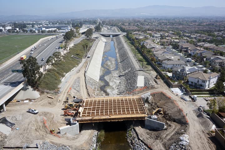 Moffett Drive Street Improvements and Bridge Construction 8