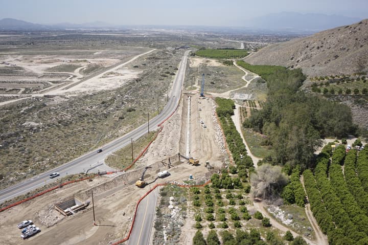 Santa Ana River Enhanced Recharge (SARER) Phase 1A Sedimentation Basin 4