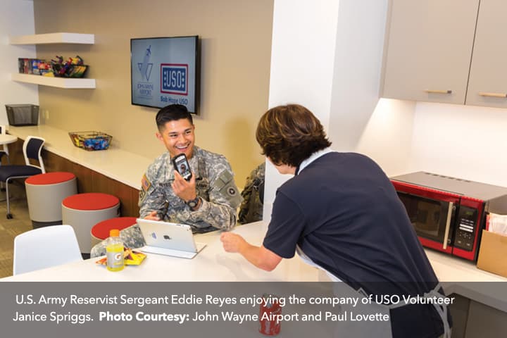 John Wayne Airport Bob Hope USO Center 2