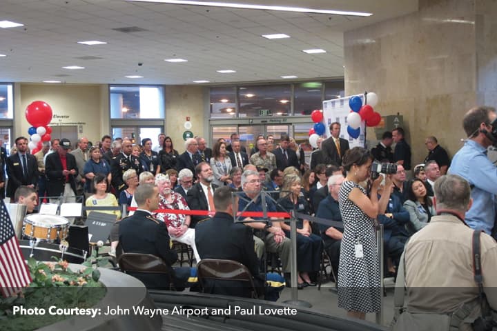 John Wayne Airport Bob Hope USO Center 7