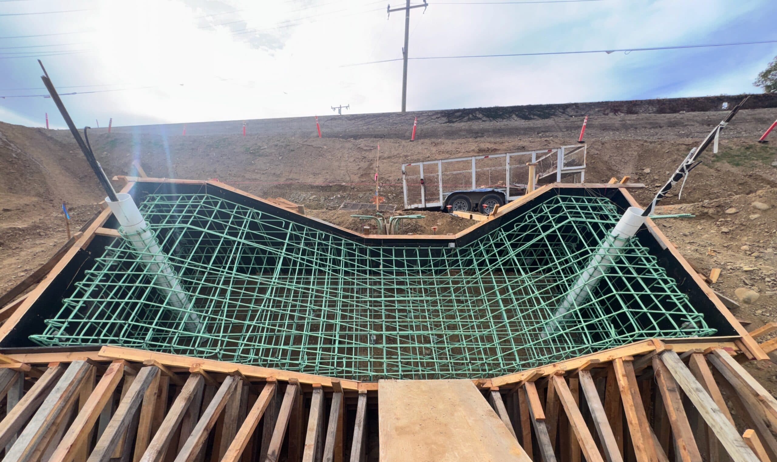 Bond Basin Slope Repair 2