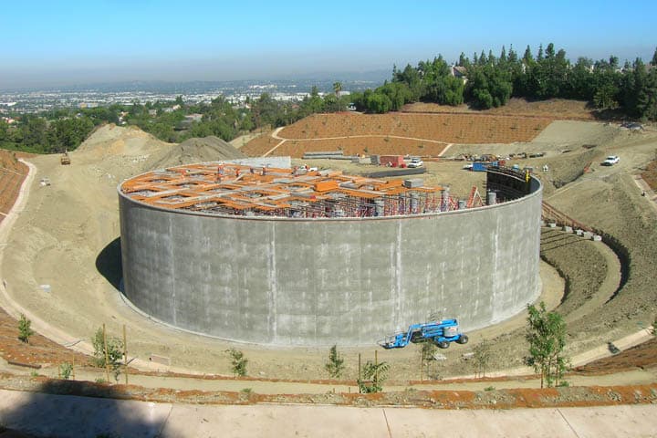 Nohl Canyon Water Storage Tank Project 2
