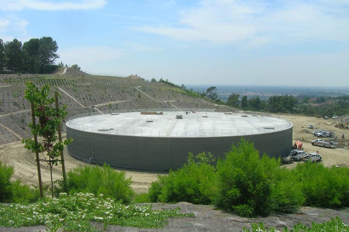 Nohl Canyon Water Storage Tank Project 1