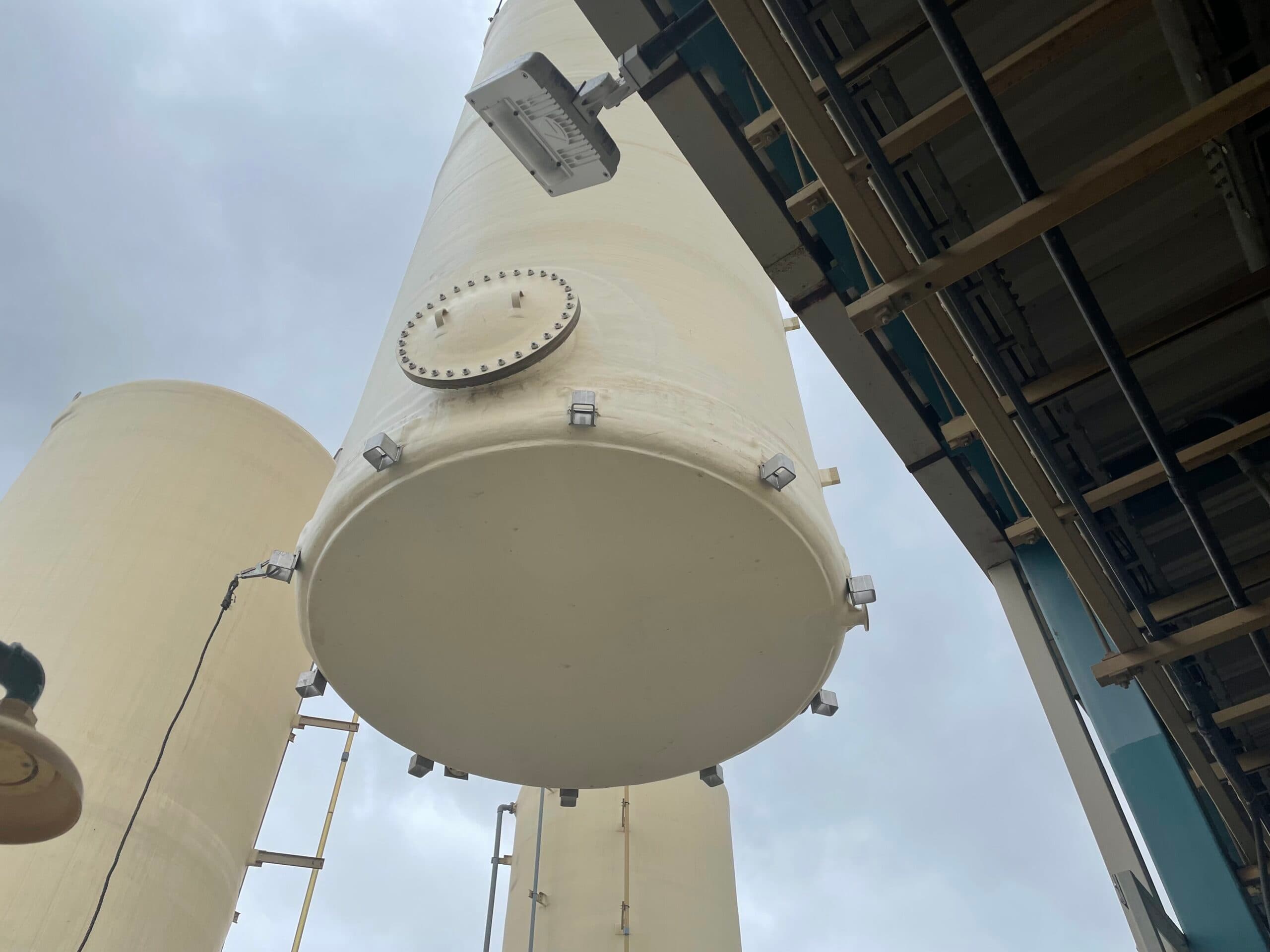 Sodium Hypochlorite Storage Tank Replacement 4
