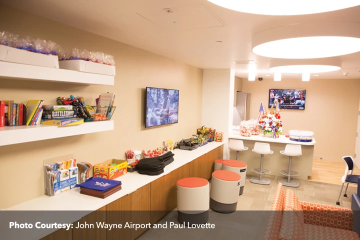 John Wayne Airport Bob Hope USO Center