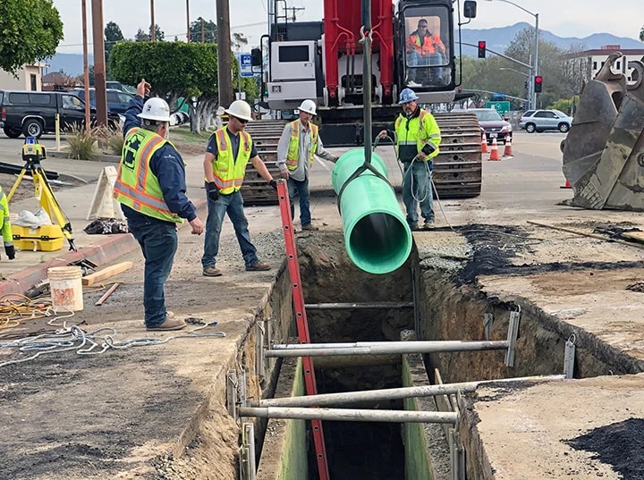 Vista Village Drive Trunk Sewer Improvement Project