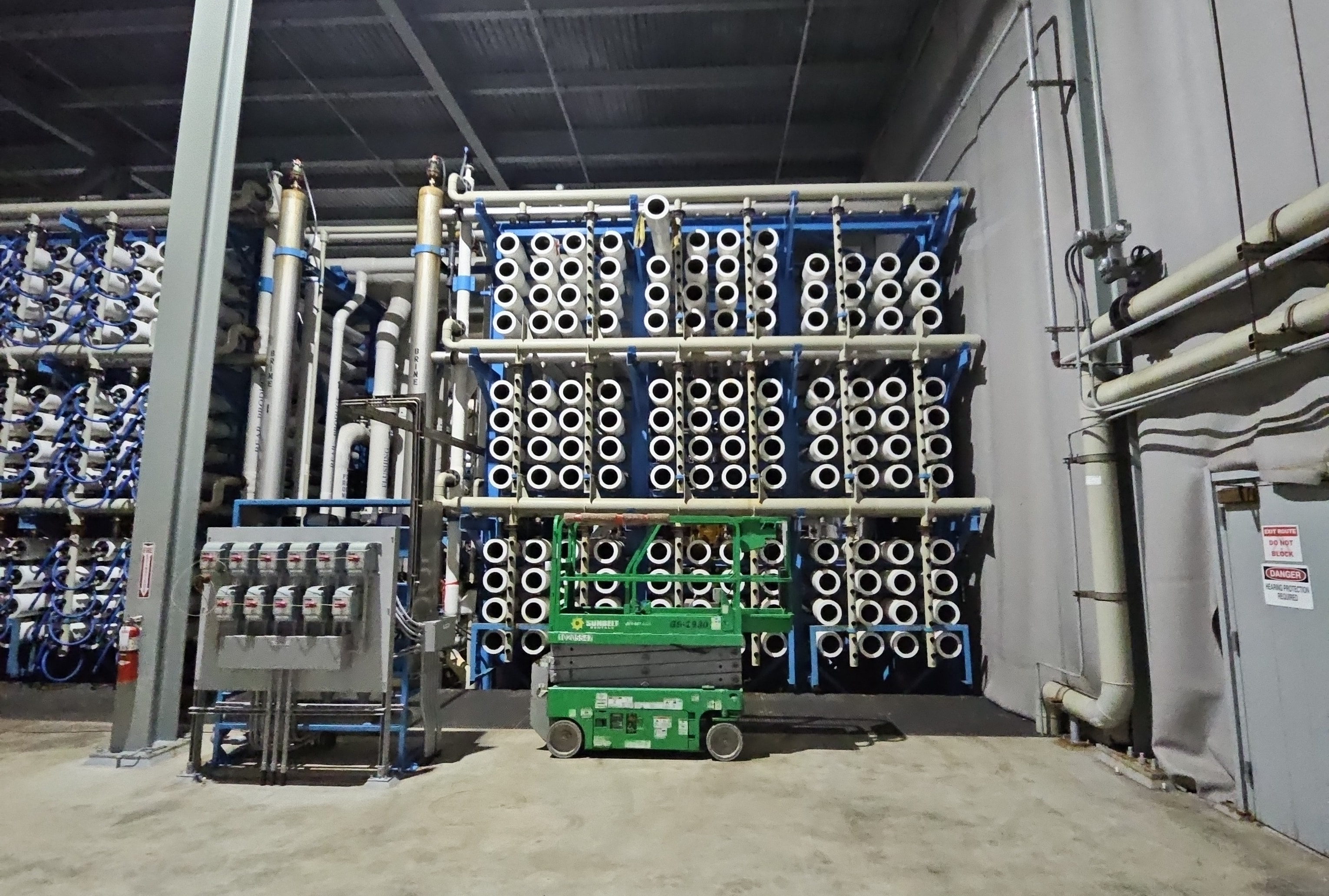 Seawater Reverse Osmosis Train #1 Refurbishment