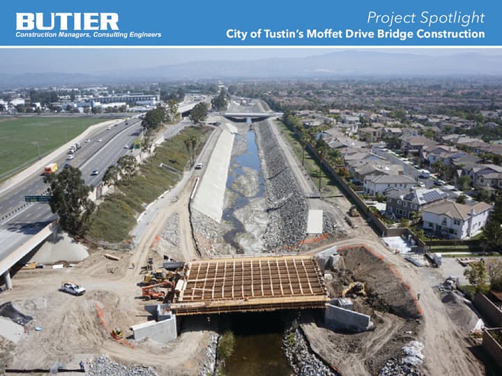 PROJECT SPOTLIGHT: City of Tustin's Moffett Drive Bridge Construction & Street Improvements