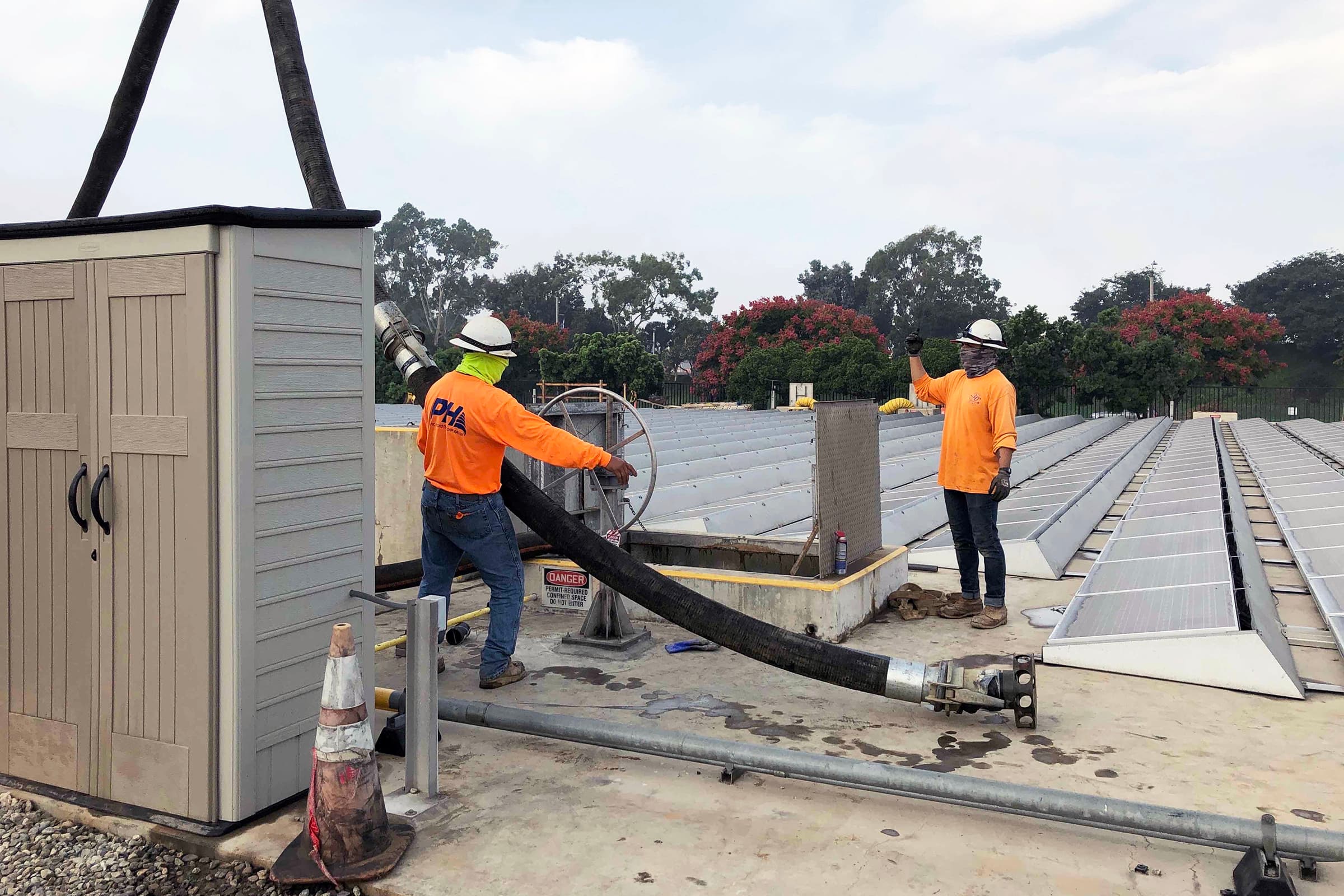 Chlorine Contact Basin Repair & Rehabilitation