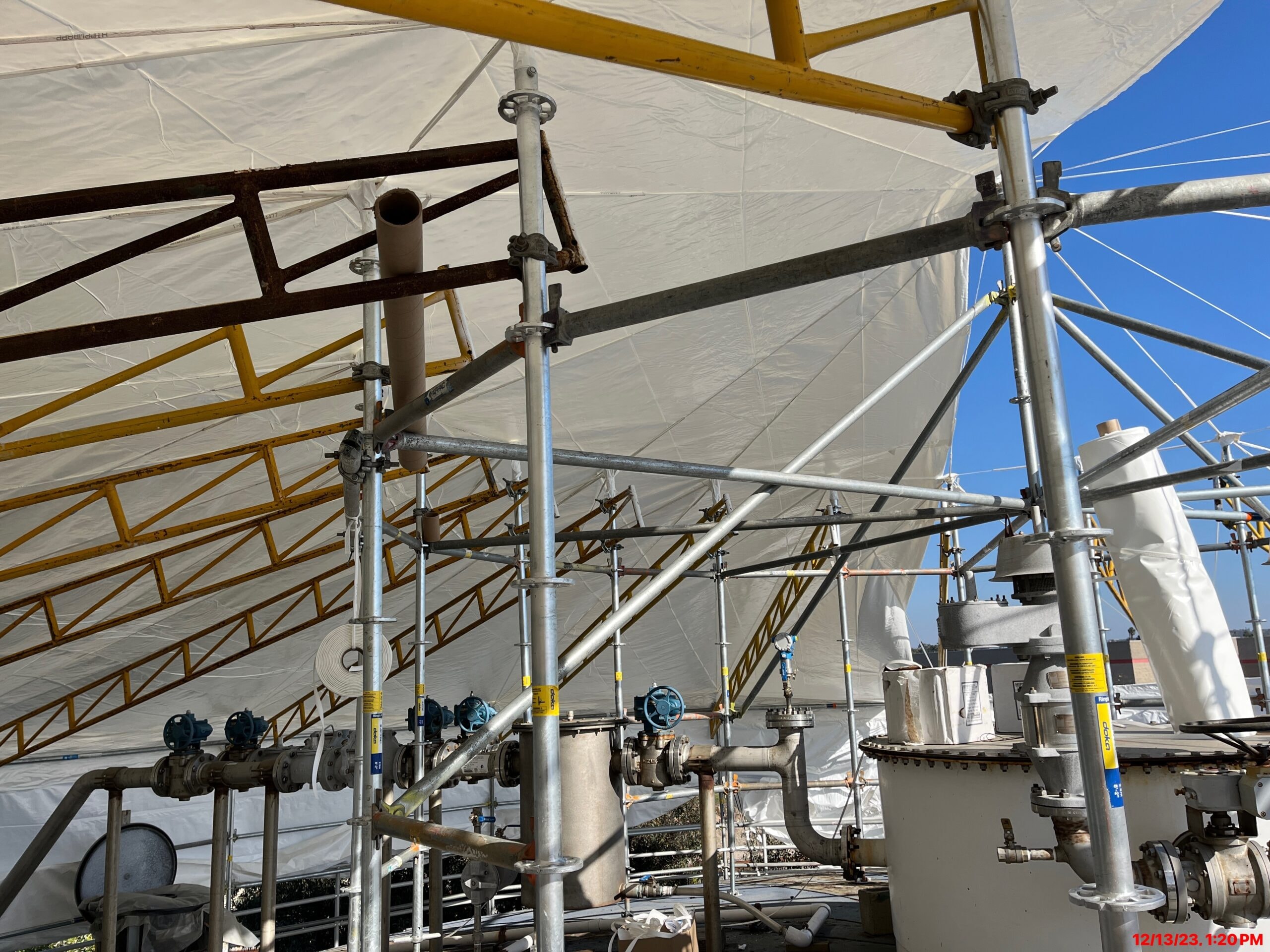La Salina Wastewater Treatment Plant Primary and Secondary Digesters Cleaning and Piping Improvements